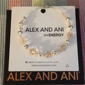 Alex and ani pink Swarovski beaded bangle